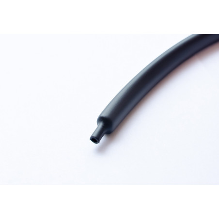 Heatshrink tubing 2:1 black - 1.6/0.8 mm